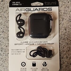 NIP Tzumi Airguards Protective Silcone Set For Apple Airpods 1/2